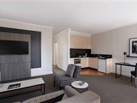 One Bedroom Apartment Lounge-Mantra On Little Bourke